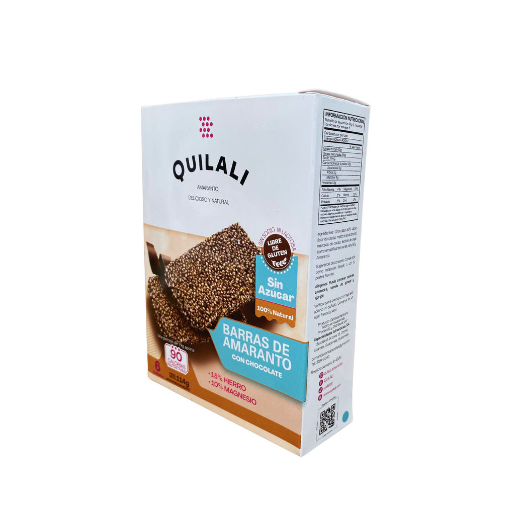 Barra de Amaranto Premium con Chocolate