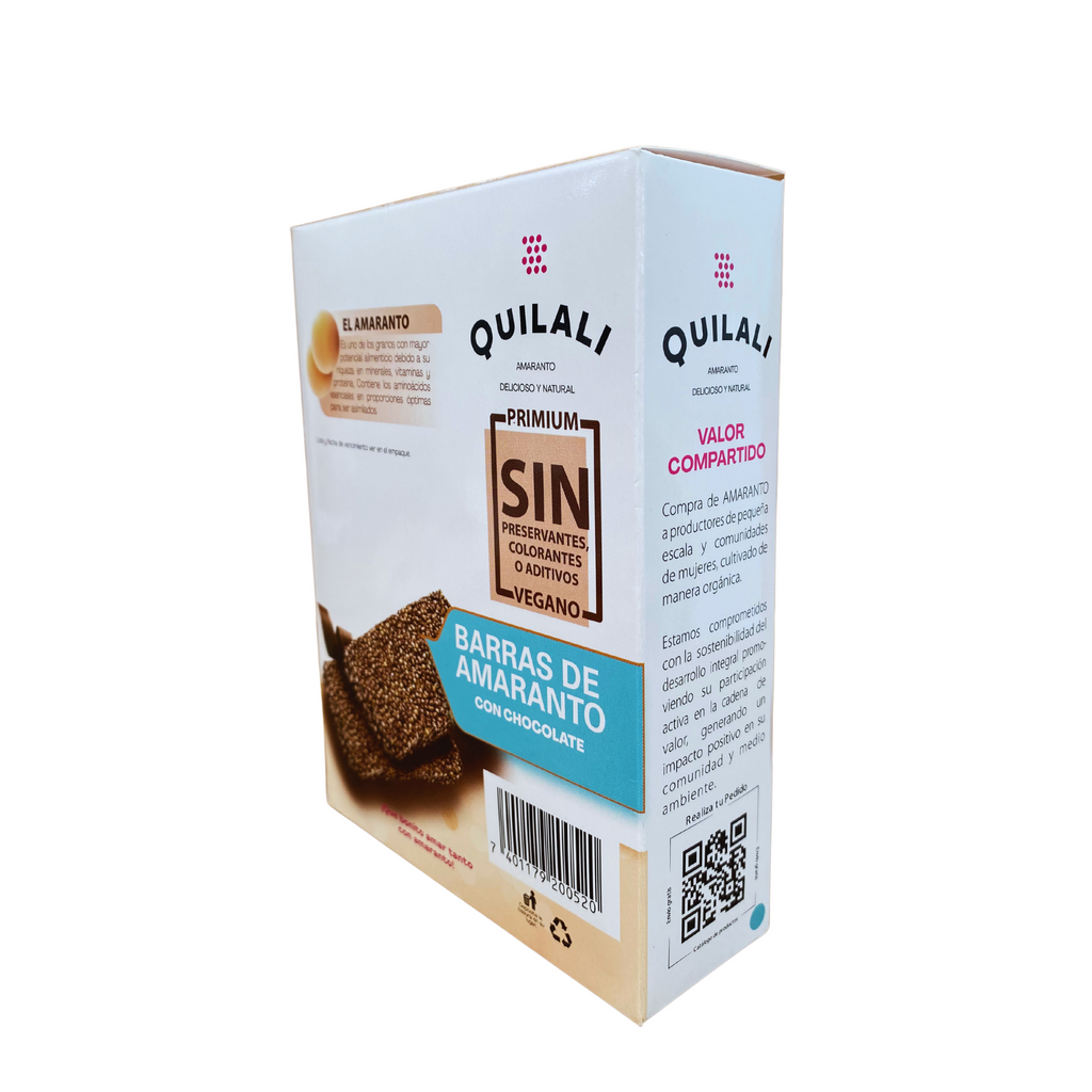 Barra de Amaranto Premium con Chocolate
