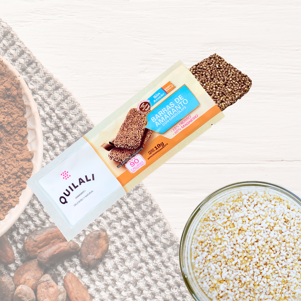 Barra de Amaranto Premium con Chocolate